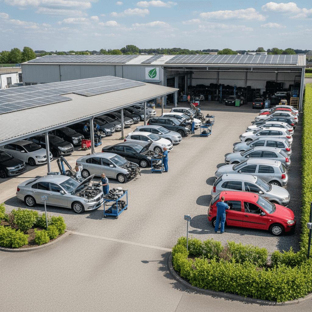 Eco-friendly scrap car disposal and vehicle recycling yard in Wellington